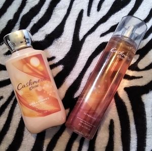 NWT Bath & Body Works Cashmere Glow Set
